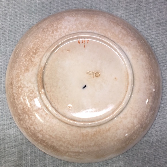 Antique Chinese Print Ironstone Trinket Tray - Picture 8 of 8